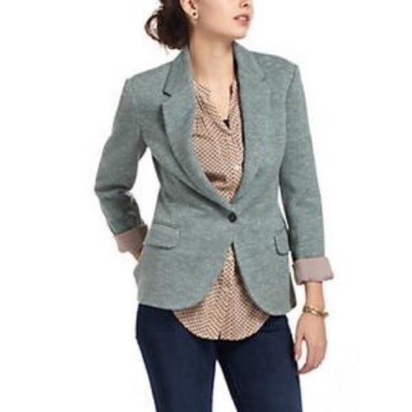 Anthropologie Jackets & Blazers - Anthropologie Cartonnier Blazer Knit Jacket marled